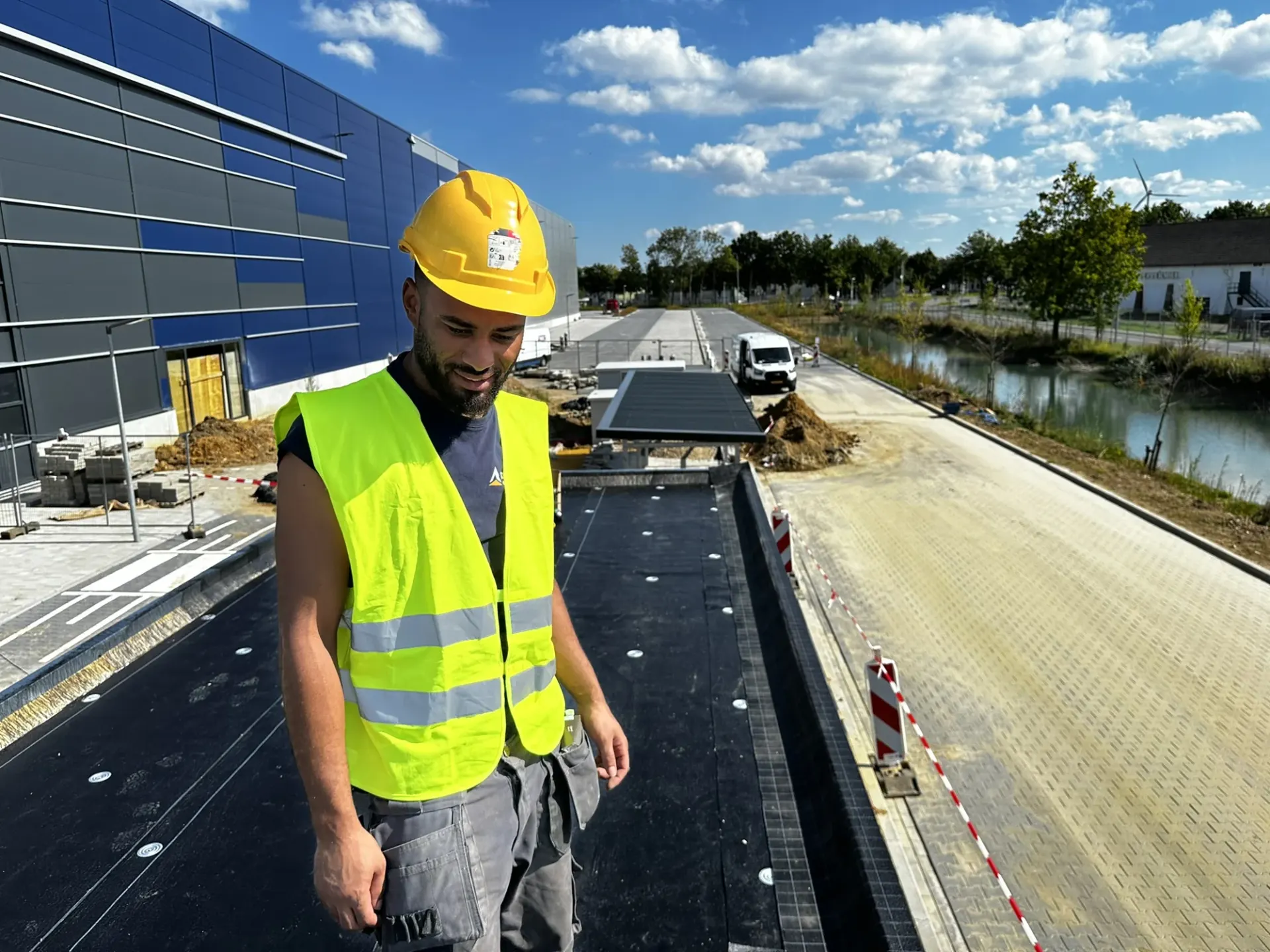 Dakwerk in uitvoering door Centra Daktechniek