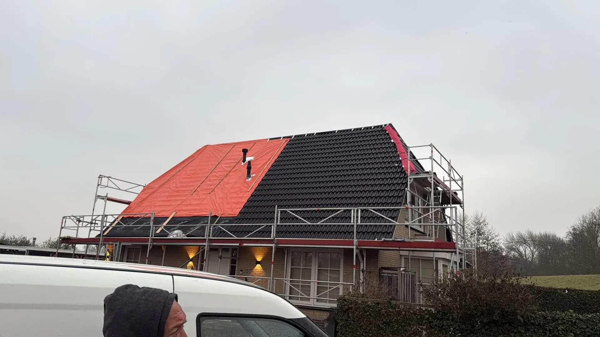 Renovatie pannendak door Centra Daktechniek